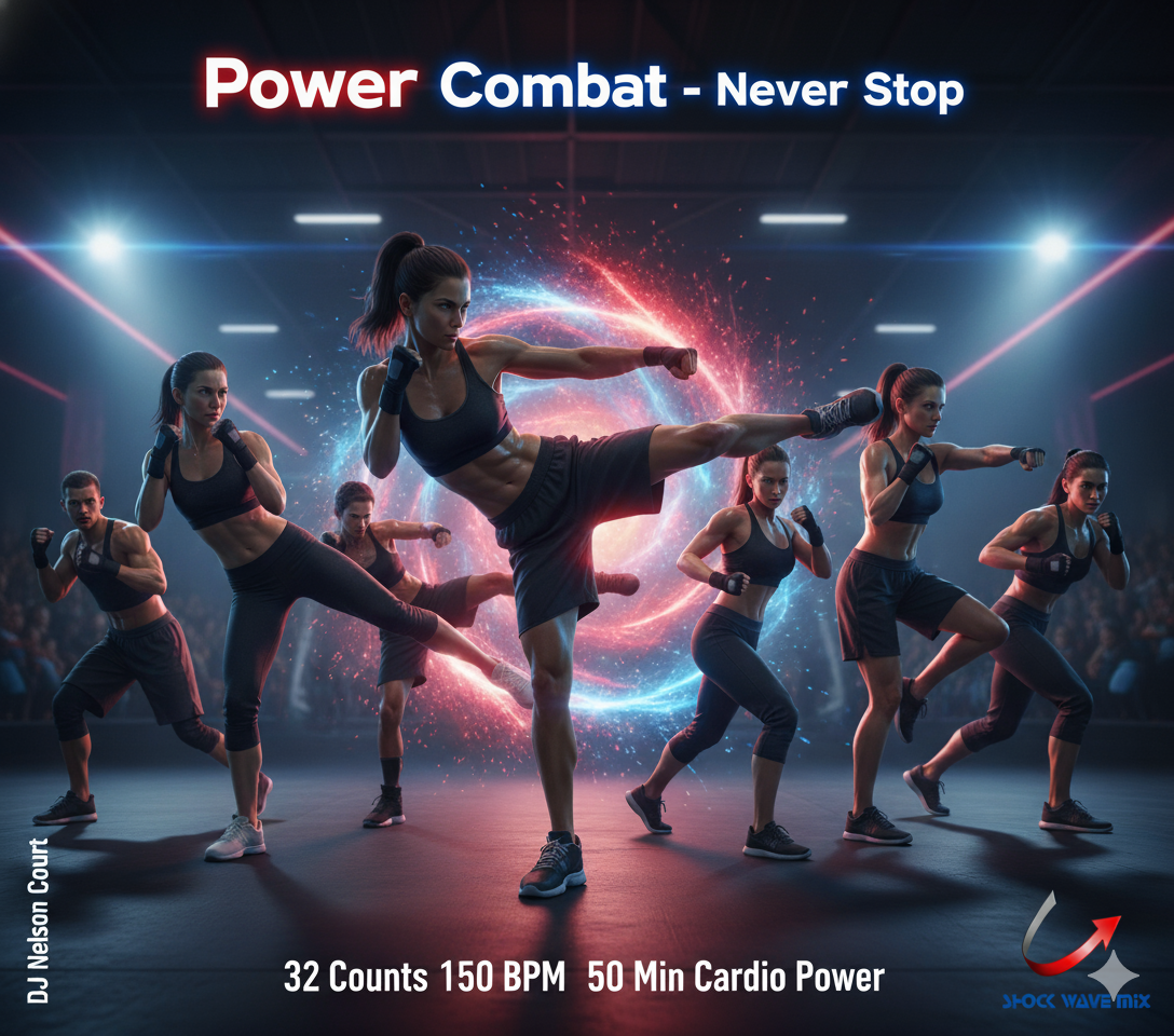 Portada de powercombat never stop